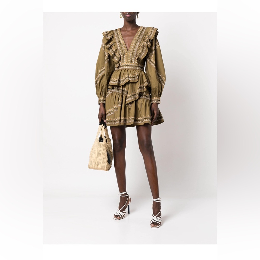 Ulla Johnson Anais Embroidered Dress